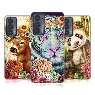 HEAD CASE DESIGNS FLORAL ANIMALS SOFT GEL CASE FOR MOTOROLA PHONES 2