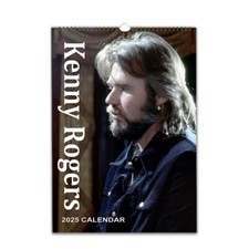 Kenny Rogers Full Photo calendar2027/28 personalised Choose Start