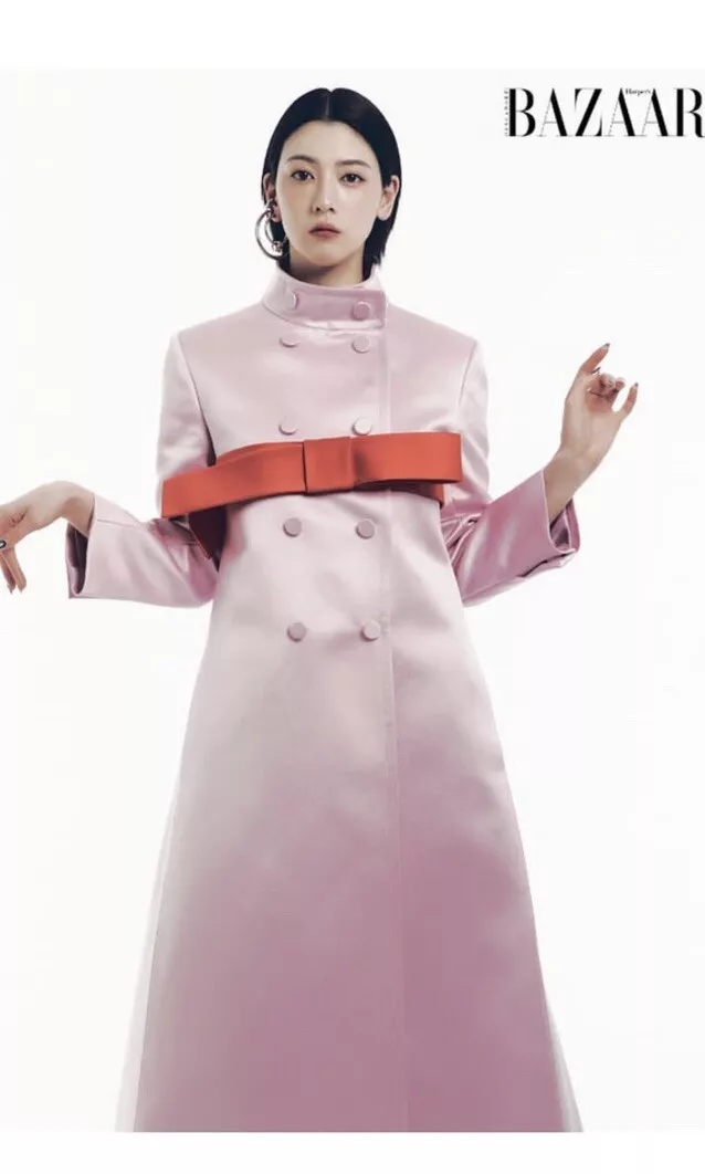 Manteau veste en satin Gucci rose faille PRIX CONSEILLÉ 5 USD FW23