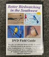Better Birdwatching in the Southwest DVD Field Guide Video & Sounds Of 290 Birds