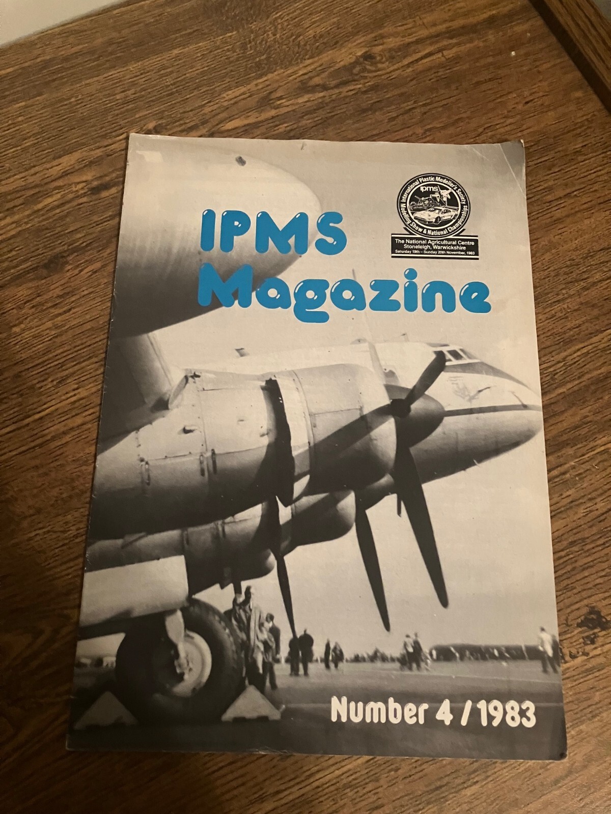 *Vintage Back Issue of International Plastic Modelers Society Magazine 1983