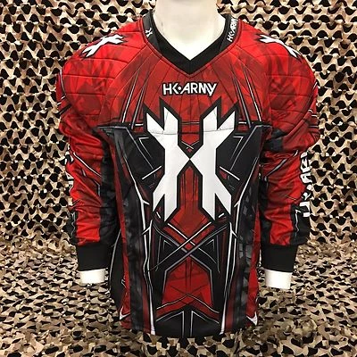 New HK Army HSTL Paintball Jersey - Red - Medium