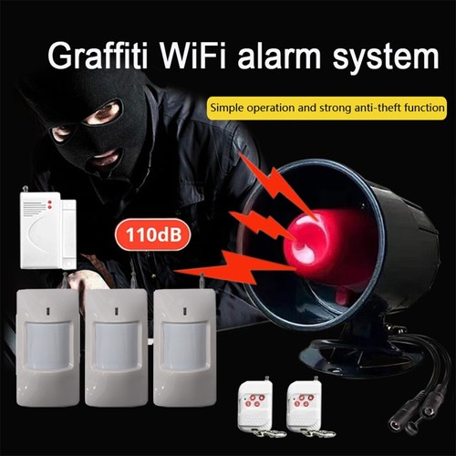 Wifi infrared induction anti-theft loudly alarm for shops, stores, and homes - Picture 9 of 9