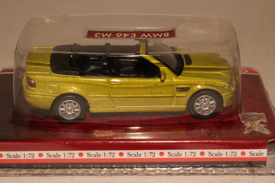 Yat Ming Road Legends 宝马 E46 M3 红色,1: 72 比例 — 第 4/4 张图片