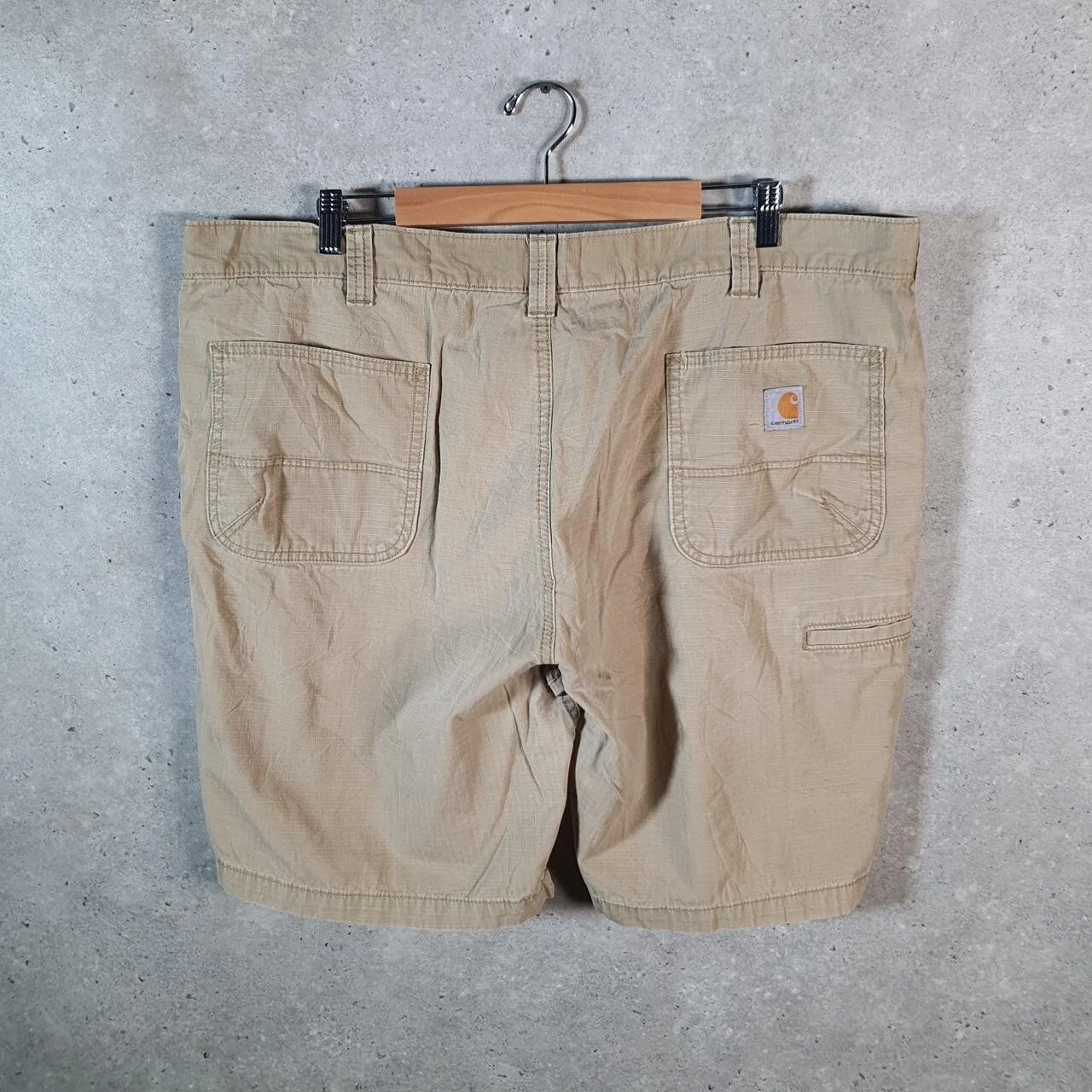 Vintage Carhartt Baggy Carpenter Shorts Jorts Cargo Men’s W44 Brown Relaxed Fit