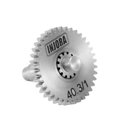 INJORA Stainless Steel 40.3:1 Low Range Transmission Gear Set for TRX4M 1/18