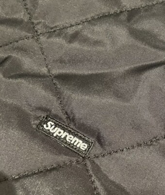 FW17 Supreme Reversible Shadow Plaid Vest Dark Green Size Medium