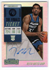 2018-19 Panini Contenders Keita Bates-Diop Rookie RC The Finals Ticket #'d 44/49