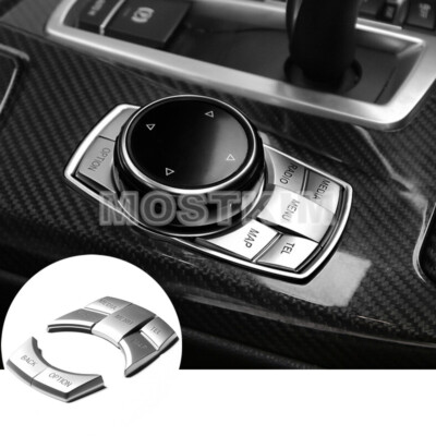 Inner Console iDrive Multimedia Button Cover For BMW 7 Series F01 F02 （2 Model）