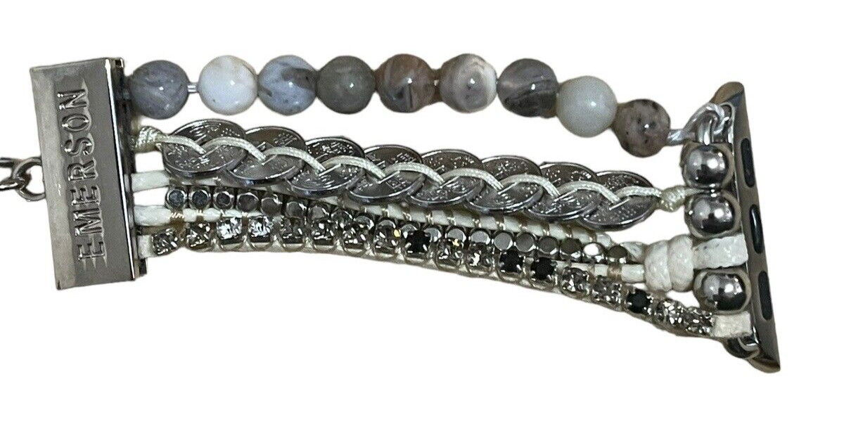 Victoria Emerson Beaded Wrap Around Bracelets Apple Watch