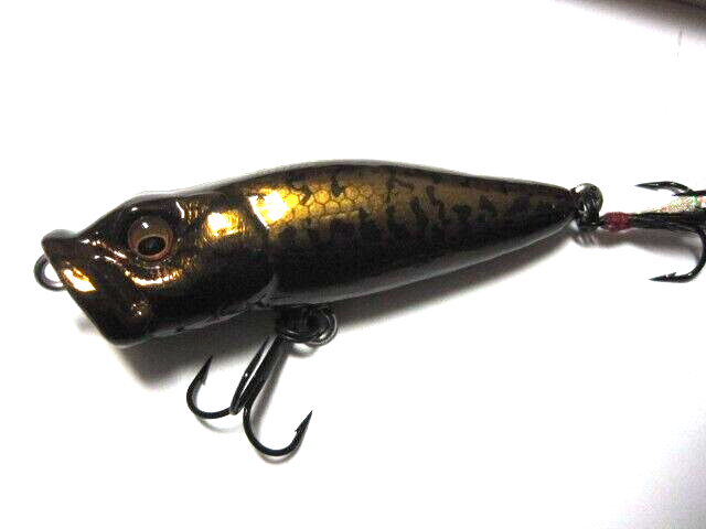 Megabass ito WOODY POPX TANNIN BASS color NIB !! HAND CRAFT