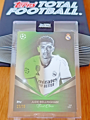 topps 2023 アーセナル ウーデゴール JUDE BELLINGHAM TOPPS TOTAL FOOTBALL 2023 2024 249 FIRST