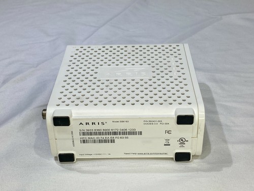Arris SB6183 SurfBoard 16x4 DOCSIS 3.0 Cable Modem - COMPLETE w/power adapter - Picture 4 of 5