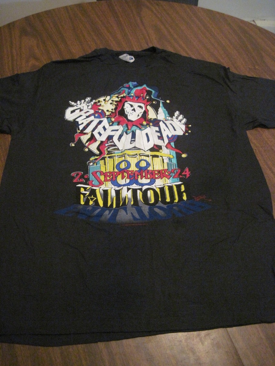 Grateful Dead 1989 FALL TOUR Tシャツ Vintage Grateful Dead 1989 Fall Tour Tree Of Life 2-Sided