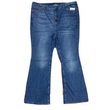 Old Navy Womens Flare Jeans Extra High Rise Stretch Plus Size 26 - 30 New NWT