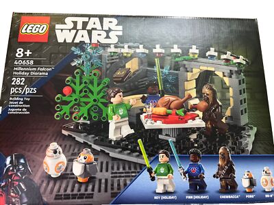 LEGO 40658 Star Wars Millennium Falcon Holiday Diorama New