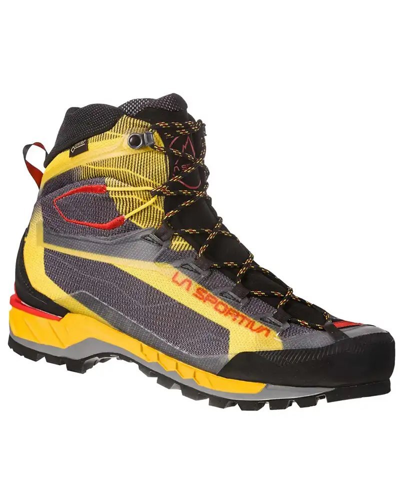 - La Sportiva Trango Tech GTX Gore-Tex Scarponi Alpinismo Uomo, Black/Yellow