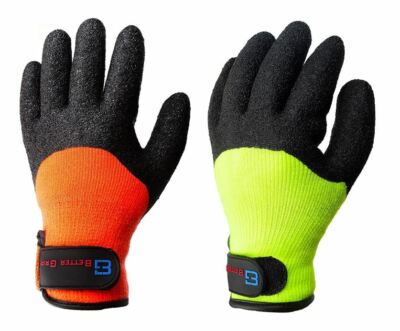 Better Grip BGWLAC3/4V Safety Winter Insulated Crinkle Finished 3/4 Latex Coated
