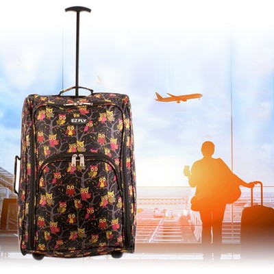 Light Weight Cabin Size Hand Luggage Trolley Travel Bag Suitcase Airline  Wheeled | eBay
