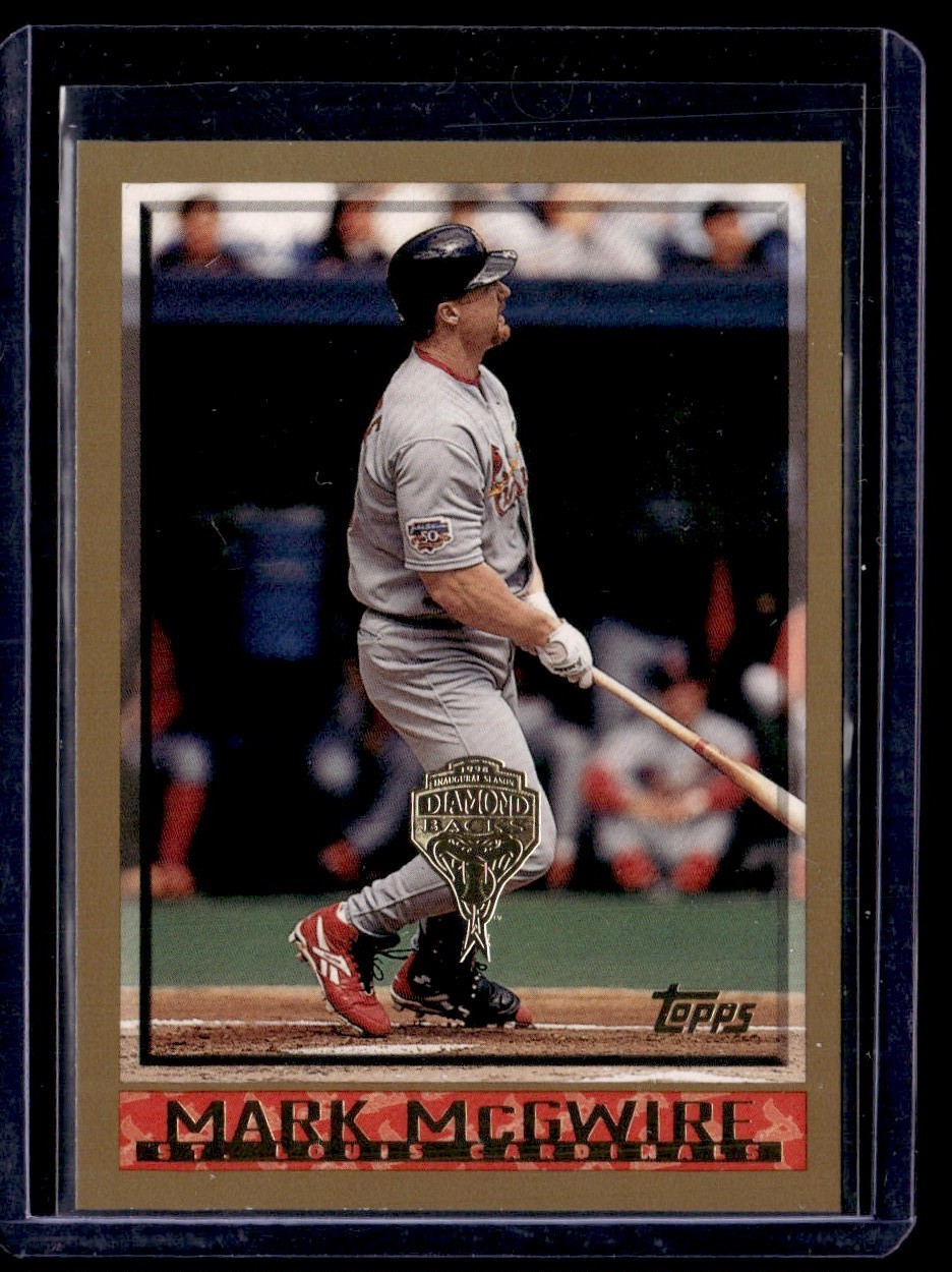 1998 Inaugural Arizona Diamondbacks Mark McGwire St. Louis Cardinals #325