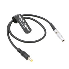 2 Pin Male to DC Power Adapter Cable for Teradek Bond 18 Inches