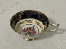 Vintage Paragon Bone China Tea Cup Cobalt Blu...