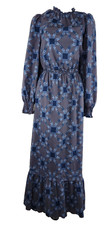 Universal Thread Maxi Dress Cottagecore Prairie Modest High Neck Medium