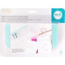 We R Memory Keepers We R Planner Punch Board W/Standard Hole Punches 6/Pkg-