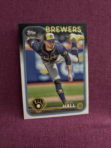2024 Topps Update #US112 DL Hall - Milwaukee Brewers - product listing photo
