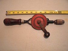 VINTAGE CRAFTSMAN DRILL 1071 HAND CRANK EGGBEATER DRILL- MADE IN USA-