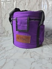 CVNC Crystal Singing Bowl 8 With Purple Carry Case Bag Set Pre-owned