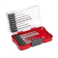 Original Einhell 16-Tlg. Bohrer-Set, Holzbohrer, Steinbohrer Und Metallbohrer