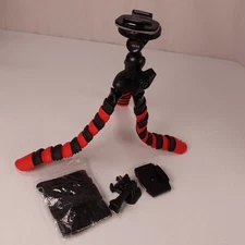 Ritz Gear Camera Accessory Lot of 4 Flexible Tripod GoPro Mounts Strap Action