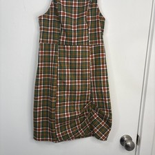 Urban Outfitters Monica Plaid Mini Dress Women's Size XSmall