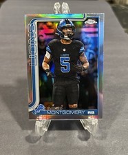 2025 Topps Chrome David Montgomery Refractor #103 - Detroit Lions