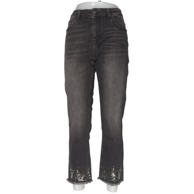 Sa.Hara Blue, Jeans, Größe: 38, Grau, Baumwolle/Elasthan, Einfarbig, Denim #AnZ