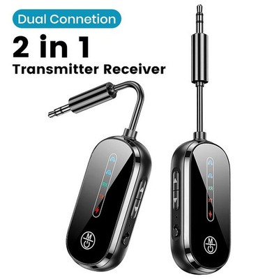 2 in 1 Bluetooth 5.4 Transmitter Empfänger Kabellose Bluetooth Radio Adapter KFZ
