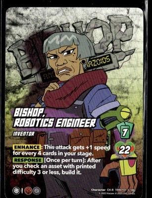 Universus Teenage Mutant Ninja Turtles 3/186 Bishop Robotics Engineer