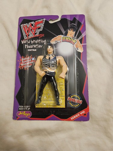 WWE/WWF Bend ems Series VIII Chyna New On Card...