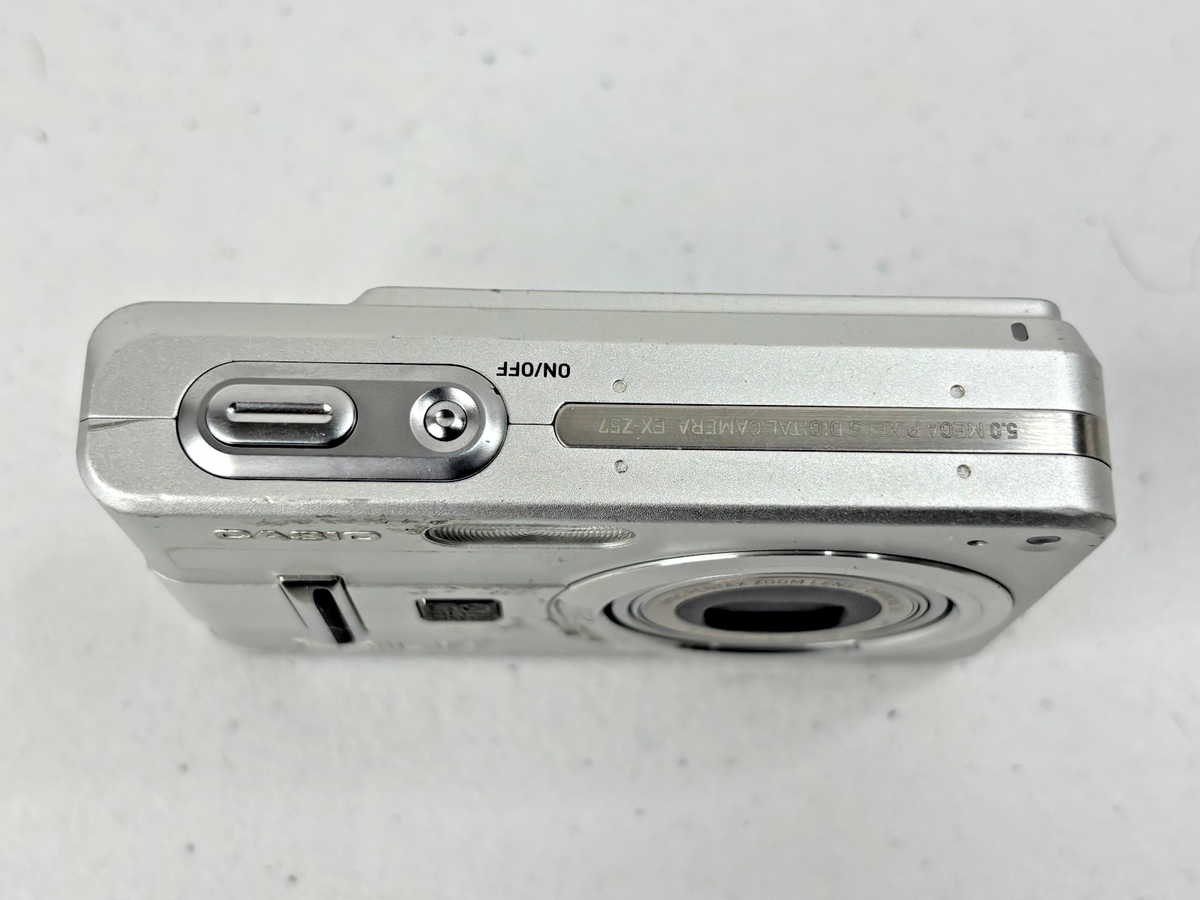Casio Digital Camera Exilim EX-Z57 5.0MP Silver - Tested | eBay