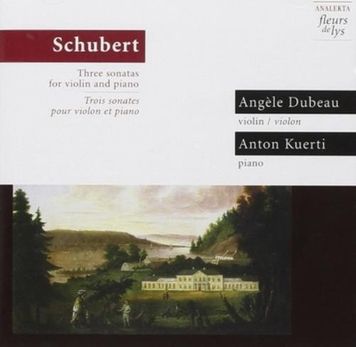Franz Schubert Schubert: Three Sonatas for Violin and Piano (CD) Album ...