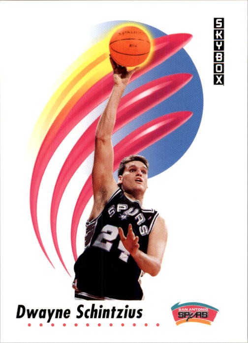 1991-92 SkyBox #262 Dwayne Schintzius - BSK