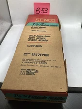 Senco  DA17EPBN   1-1/2” 4d Finish Nails Bright Basic .069” Diameter Box of 4000
