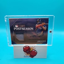 2024 Topps- Postseason Performance Autograph Relics Jose Altuve /25 Auto