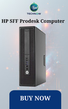 HP SFF Desktop Computer PC Intel Core i5 16GB RAM 256GB SSD Wi-Fi Windows 11 Pro