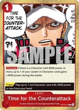 Time for the Counterattack | OP14-018 | One Piece | The Azure Sea's Seven | Foil
