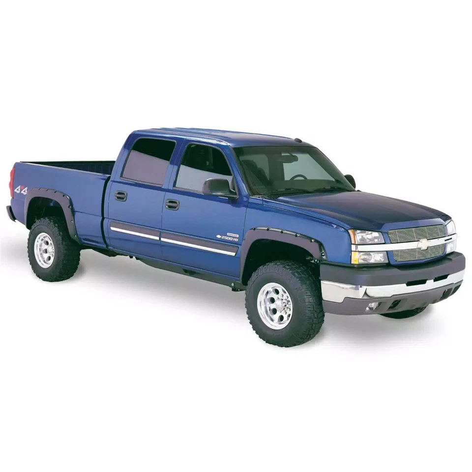 Bushwacker Pocket Rear Fender Flares Set for 99-07 Chevy GMC Silverado Sierra Foto 2 de 4