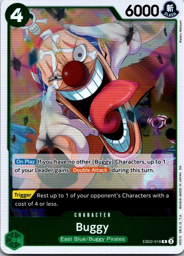 Buggy EB02-018 Extra Booster: Anime 25th Collection R Foil