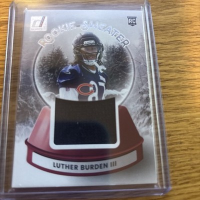 2025 Panini Donruss - Rookie Holiday Sweaters Luther Burden #SWE-LBN (MEM, RC)