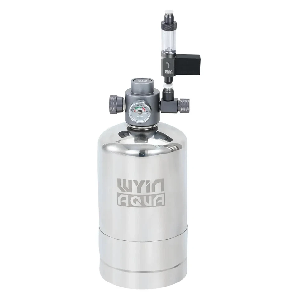 Réacteur De CO2 Avec Électrovanne Aquarium BREVETTÉ F filettage EXTERNE 2 Lt - Photo 2/2
